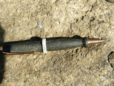 Granite quartz fidget spinner pen