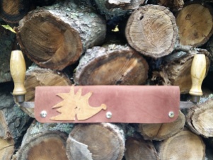 Leather spokeshave cover
