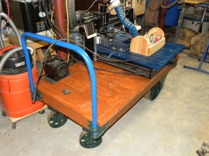 restored stock cart top