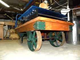 restored stock cart with CNC