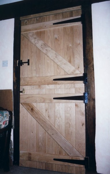 Welsh oak Dutch door